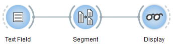 Schema illustrating the usage of widget Segment
